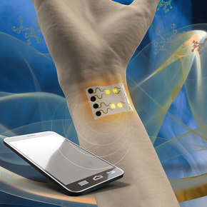 Wearable Sensor Self-Heats for Better Sensitivity