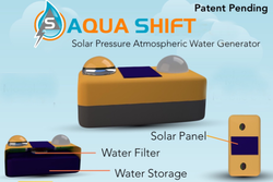 Solar Pressure Atmospheric Water Generator