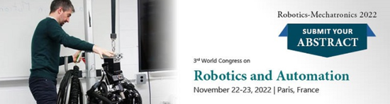 3rd World Congress on Robotics and Automation