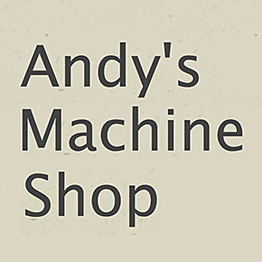 Andy's Machine Shop logo