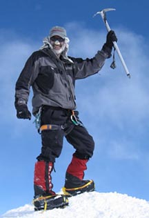 David Murray climbs Mt McKinley